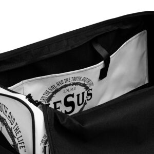 i am the way, the truth and the life duffle bag
