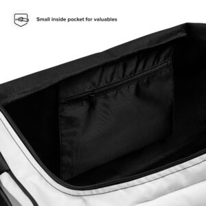 i came, i saw, god conquered! duffle bag