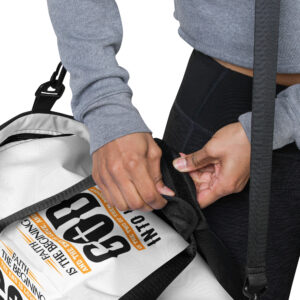 faith and love duffle bag
