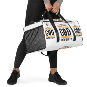 faith and love duffle bag