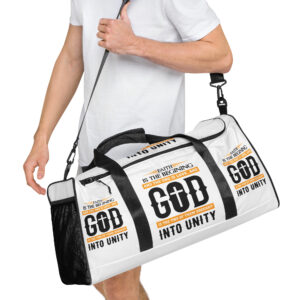 faith and love duffle bag