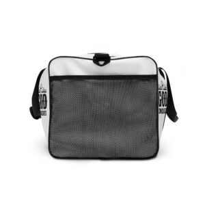 i came, i saw, god conquered! duffle bag