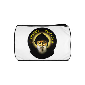 st charbel pray for us gym bag