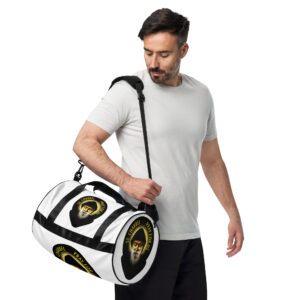 Shop st charbel pray for us gym bag