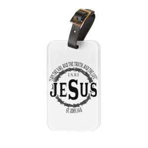 i am the way, the truth and the life luggage tag
