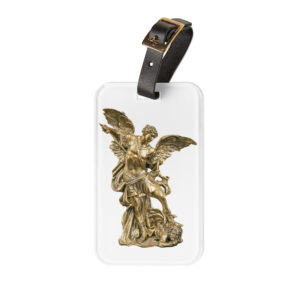 st michael archangel luggage tag