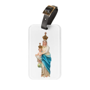 Shop our lady and the child jesus luggage tag
