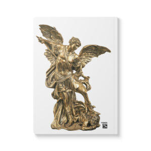 st michael archangel with prayer softcover journal with inside prints