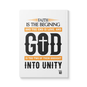 faith and love softcover journal with inside prints