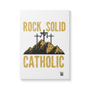 rock solid catholic softcover journal with inside prints
