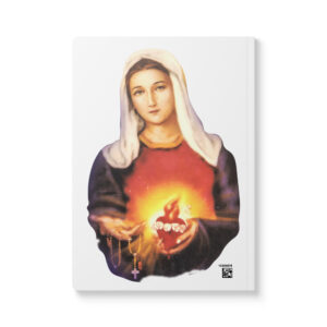 sacred heart of jesus and immaculate heart of mary softcover journal with inside prints