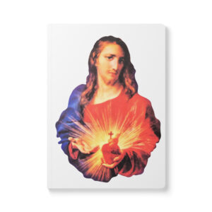 sacred heart of jesus and immaculate heart of mary softcover journal with inside prints