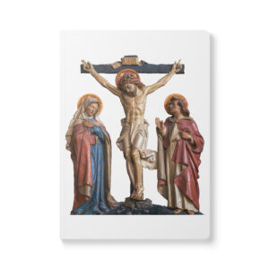 crucifixion scene softcover journal with inside prints