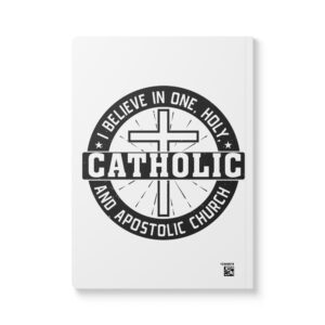 i believe in one, holy, catholic and apostolic softcover journal with inside prints