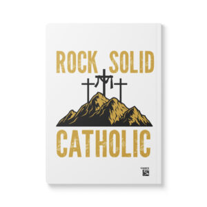 rock solid catholic softcover journal with inside prints