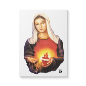 sacred heart of jesus and immaculate heart of mary softcover journal with inside prints