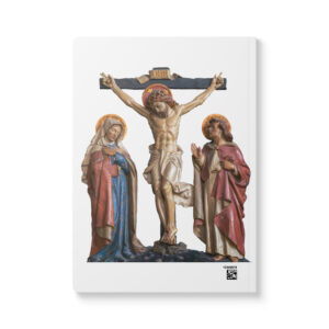 crucifixion scene softcover journal with inside prints