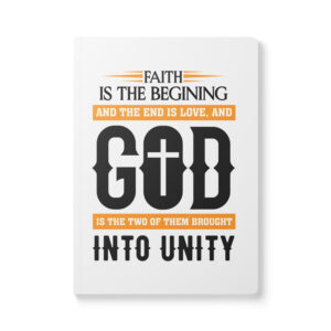 faith and love softcover journal with inside prints