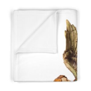st michael archangel color soft fleece baby blanket