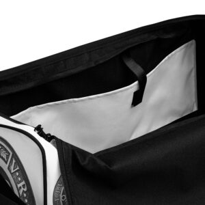 st benedict medal duffle bag