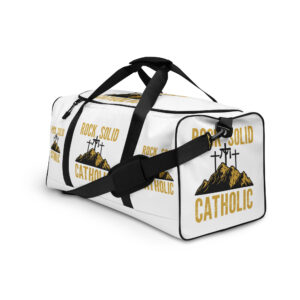 rock solid catholic duffle bag