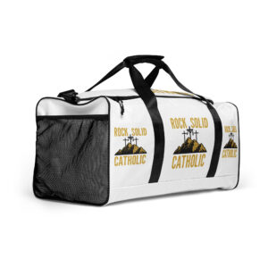 rock solid catholic duffle bag