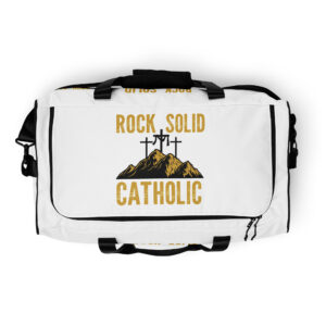 rock solid catholic duffle bag