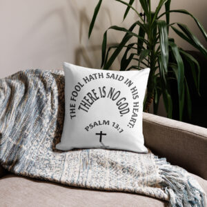 psalm 13:1 premium pillow