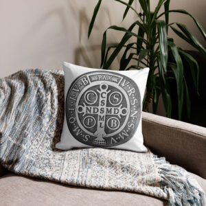 st benedict medal premium pillow
