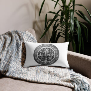 st benedict medal premium pillow