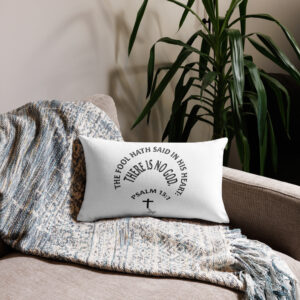 psalm 13:1 premium pillow