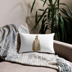 our lady of fatima premium pillow