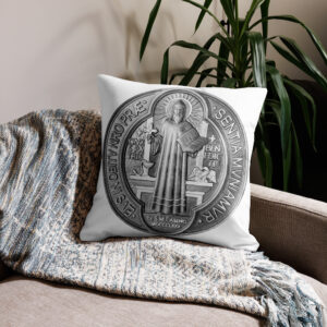 st benedict medal premium pillow