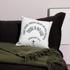 psalm 13:1 premium pillow case
