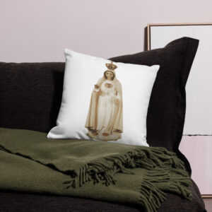 our lady of fatima premium pillow case