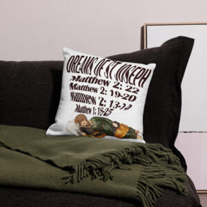 dreams of st joseph premium pillow case