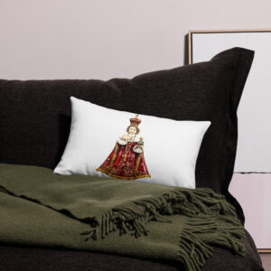 infant of prague premium pillow case