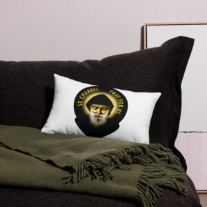 st charbel pray for us premium pillow case
