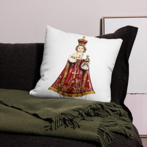 infant of prague premium pillow case