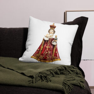 infant of prague premium pillow case