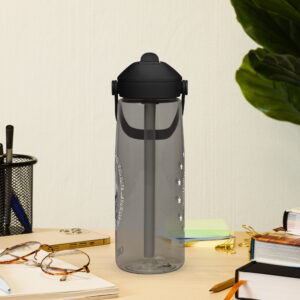 miraculous medal flip straw water bottle