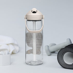 dreams of st joseph flip straw water bottle