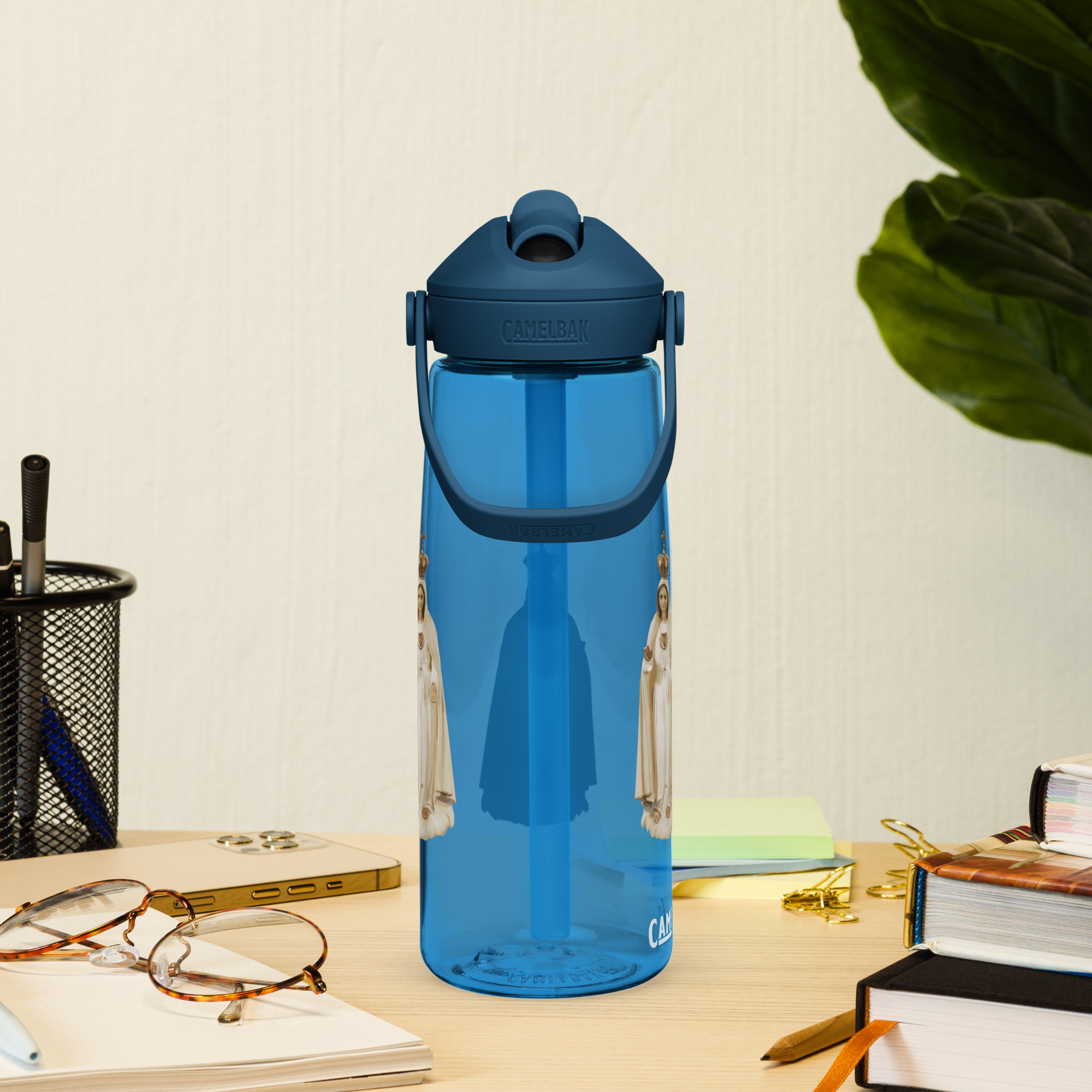 our lady of fatima flip straw water bottle our lady of fatima flip straw water bottle