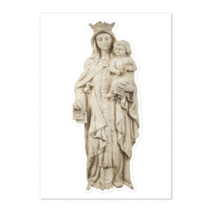 our lady of mount carmel sticker sheet