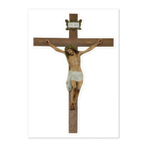 jesus crucified sticker sheet