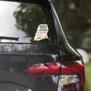 Christian Range first mover god st thomas aquinas bubble free stickers