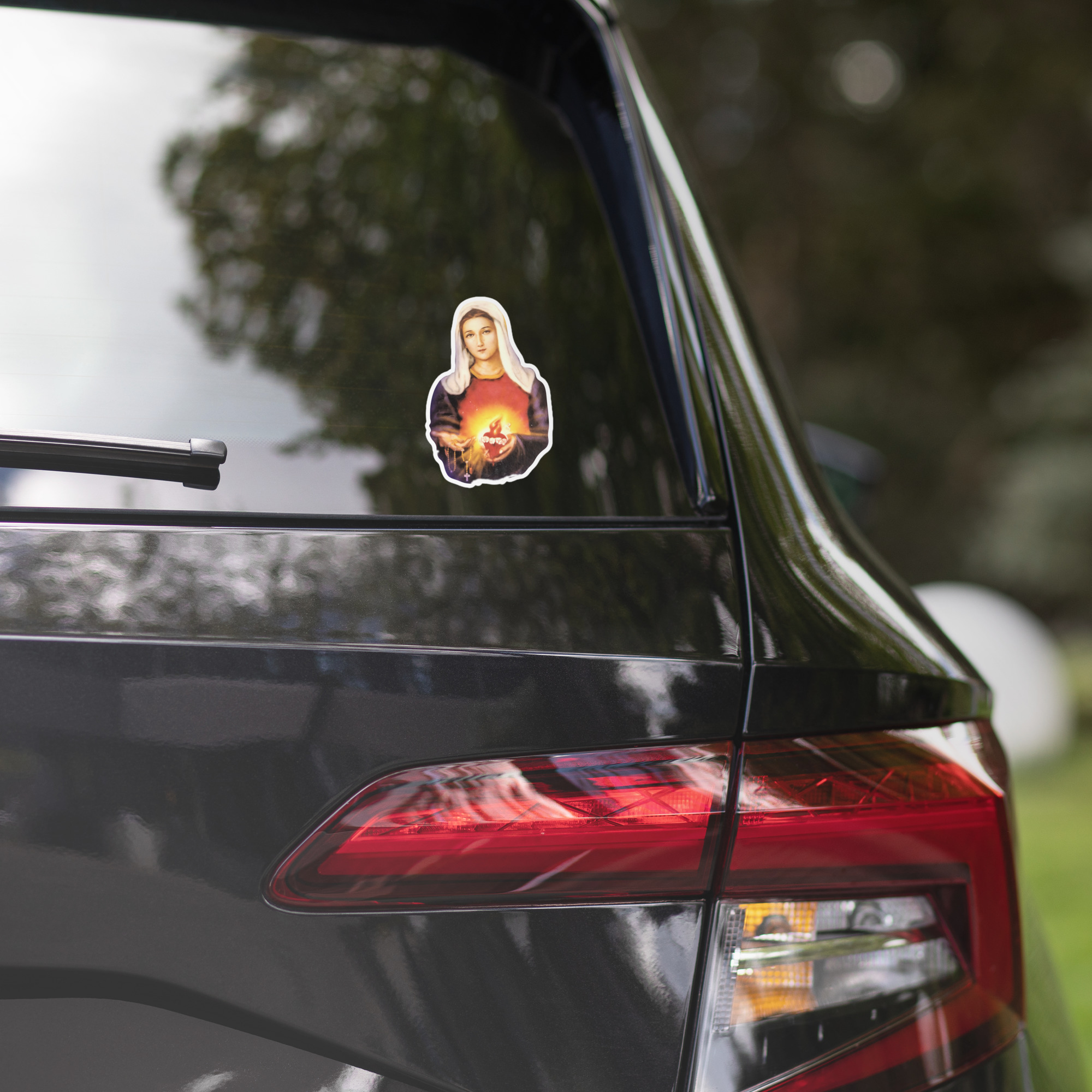 immaculate heart of mary bubble free stickers immaculate heart of mary bubble free stickers