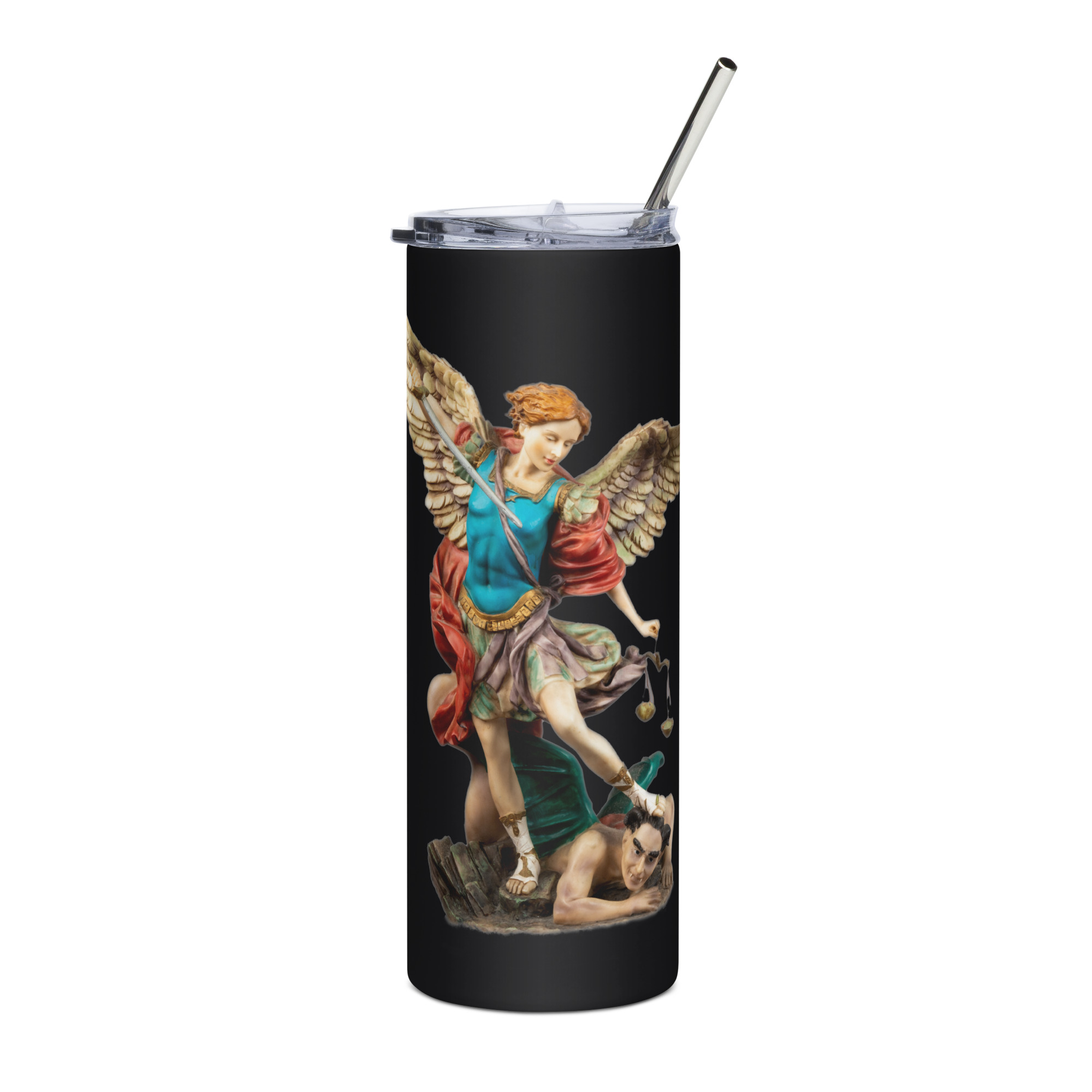 st michael archangel color stainless steel tumbler st michael archangel color stainless steel tumbler