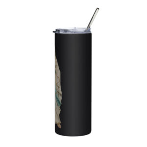 our lady of lourdes stainless steel tumbler