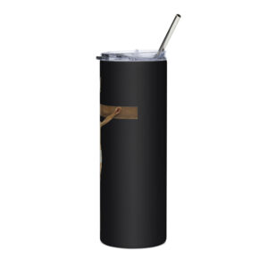 jesus crucified stainless steel tumbler